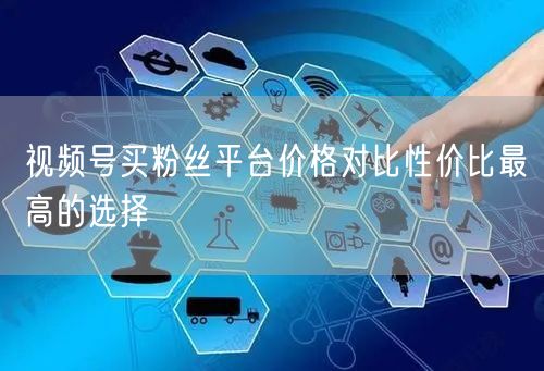 视频号买粉丝平台价格对比性价比最高的选择