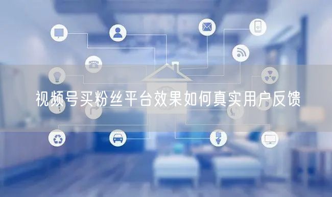 视频号买粉丝平台效果如何真实用户反馈