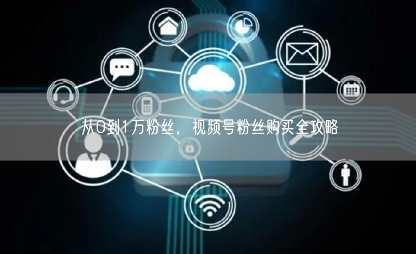 从0到1万粉丝，视频号粉丝购买全攻略