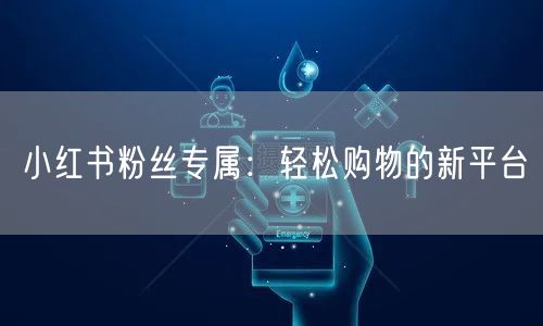 小红书粉丝专属：轻松购物的新平台