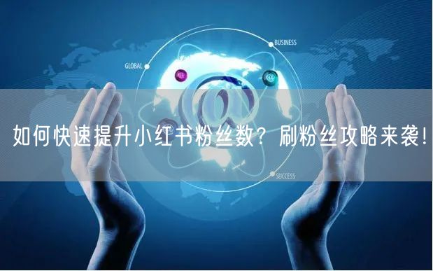 如何快速提升小红书粉丝数？刷粉丝攻略来袭！