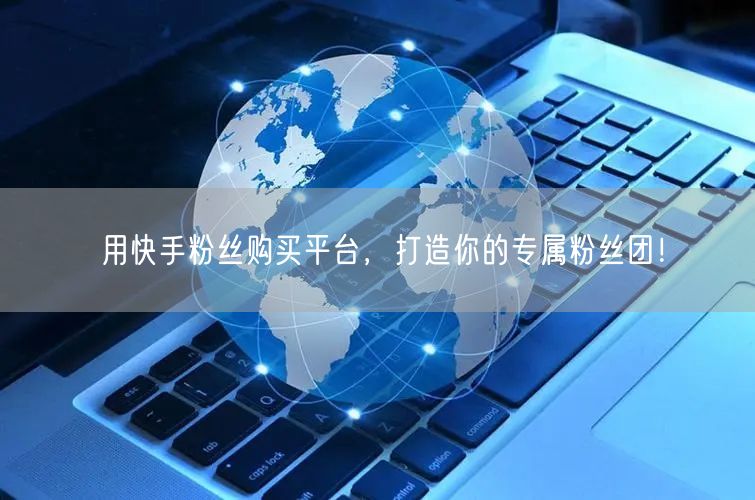 用快手粉丝购买平台，打造你的专属粉丝团！